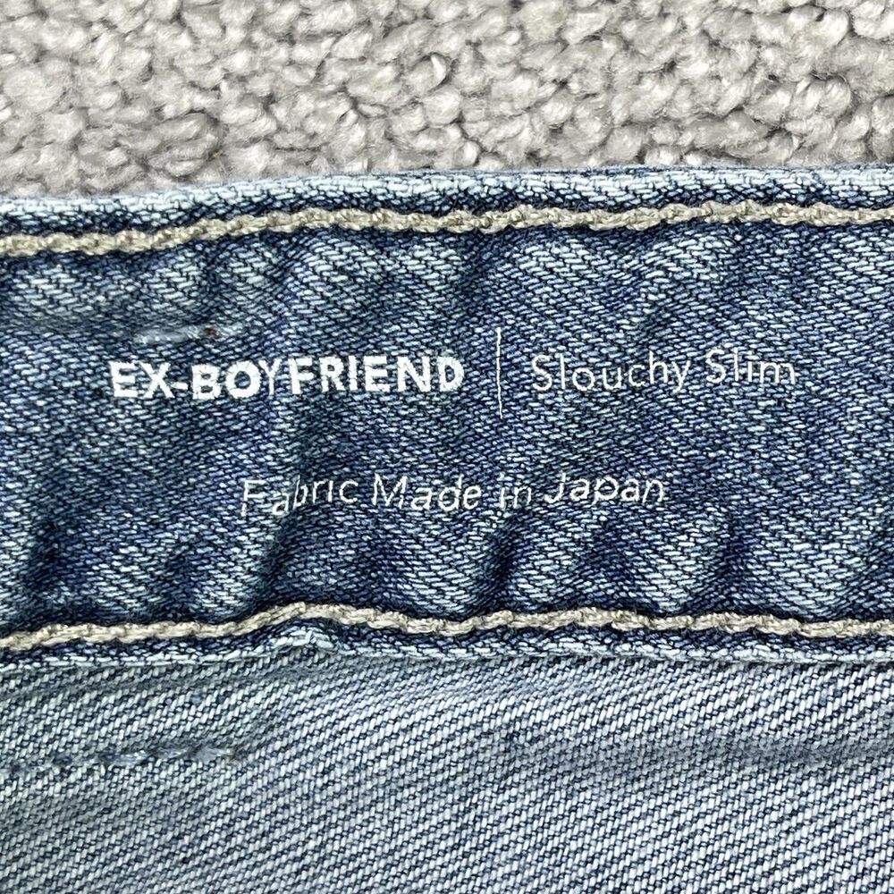 AG Adriano Goldschmied Jeans Womens 26 Blue Ex-Boyfriend Slim Slouchy Light Wash - Picture 8 of 15